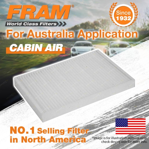 Fram Cabin Air Filter for Audi A4 S4 B6 B7 A6 C4 Allroad C5 4Cyl V6 Turbo Diesel