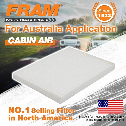 Fram Cabin Air Filter for Suzuki Grand Vitara JB416 JB420 JB627 JT TD44V 4Cyl V6