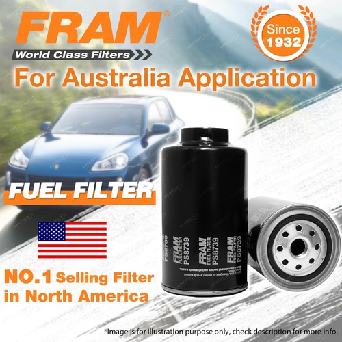 Fram Fuel Filter for Mitsubishi Lancer CC 4CYL 1.6 Petrol 92-09/96 Refer Z636