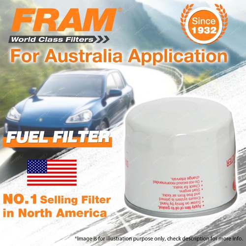 Fram Fuel Filter for Holden Rodeo KB KBD 20 25 26 27 28 40 41 43 47 48 RA TFR6