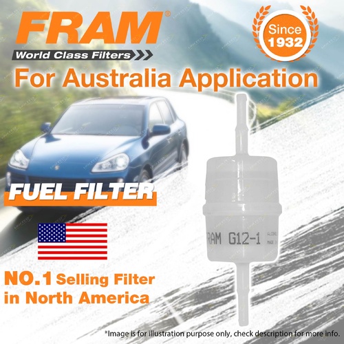 1 x Fram Fuel Filter G12-1 Refer MF1-12 Height 134mm Outer/Can Diameter 47mm