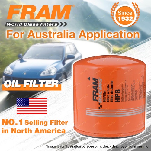 Fram Racing Oil Filter HP8 Interchange Part Number PH30 GM Chevrolet Application