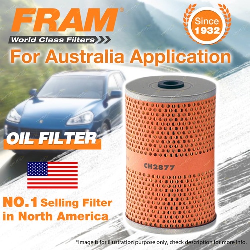 Fram Oil Filter for Toyota Dyna EC20 22 23 5.9L Diesel 6Cyl Refer R2390P