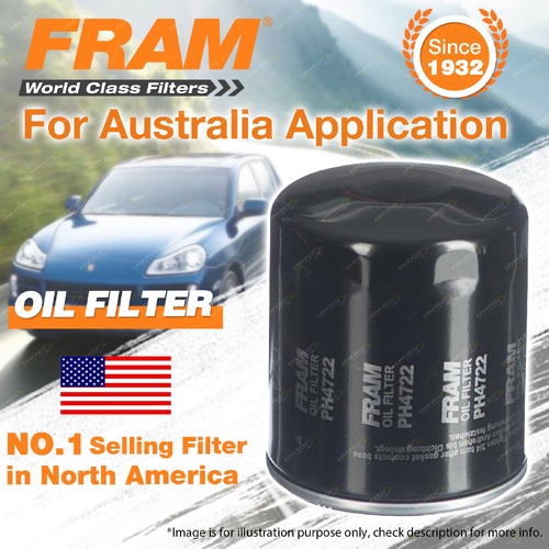 Fram Oil Filter for Holden Barina SB TK XC Calibra YE95 Camira JB JD JE CAPTIVA
