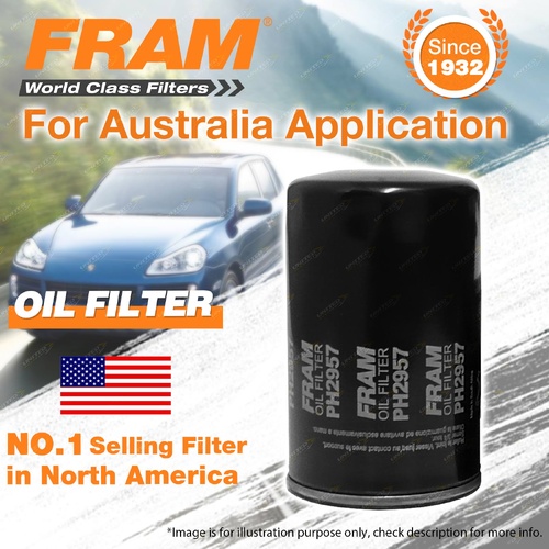 Fram Oil Filter for Jeep Cherokee KJ XJ Wrangler Turbo Diesel Ref Z596