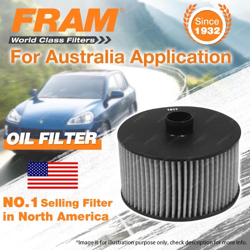Fram Oil Filter for Nissan JUKE F15 1.2L Petrol 4Cyl 01/2016-On Ref R2772P