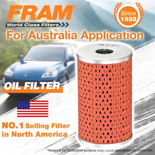 1 Piece Fram Oil Filter CH813 Refer R2061P Height 114mm ID Top 21mm