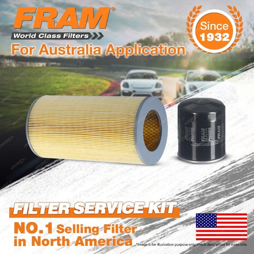 Fram Oil Air Filter for Toyota Hiace KDH200R KDH205 KDH220R KDH222R 4cyl 2.5L