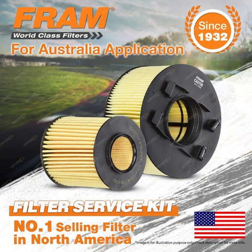 Fram Oil Air Filter Kit for BMW 318Ti 318I E46 4cyl 2L Petrol N42B20 2001-2005