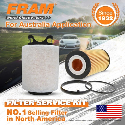 Fram Oil Air Filter Kit for Volkswagen Golf Mk V FSI Jetta 1K 4cyl 2L Petrol