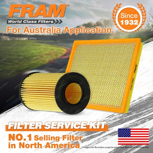 Fram Oil Air Filter for Jeep Grand Cherokee WG 5cyl 2.7L OM612 03/2003-05/2005