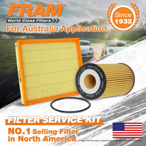Fram Oil Air Filter for Holden Astra AH 4cyl 1.8L Petrol Z18XER 04/2007-03/2010