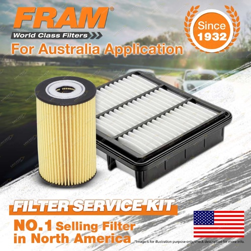 Fram Oil Air Filter Kit for Hyundai I30 FD 4cyl 1.6L D4FB 02/2008-04/2012