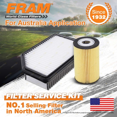 Fram Oil Air Filter for Hyundai Accent RB 4cyl 1.6L Turbo Diesel D4FB 01/2012-On