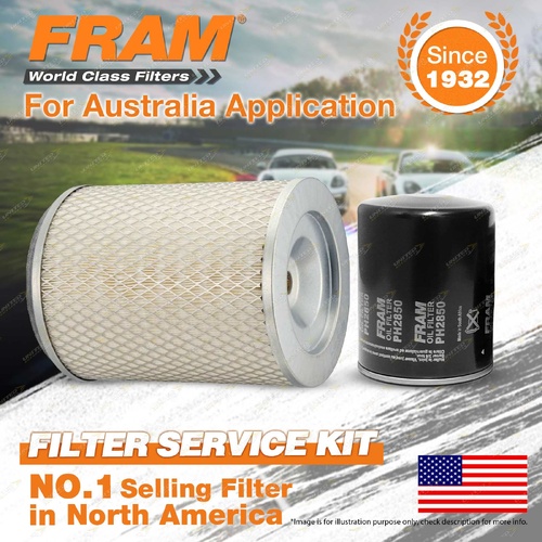 Fram Oil Air Filter for Nissan Civilian Bus W40 6cyl 4.2L TD42 09/1991-07/1999