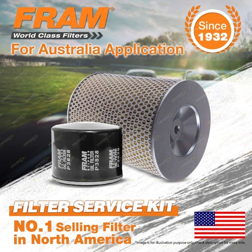 Fram Oil Air Filter Kit for Isuzu Elf 250 NPR57L Nkr150 NKR58 4cyl 3.3L Diesel