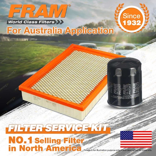 Fram Oil Air Filter for Mazda 323 Astina BA Protege BA V6 2L Petrol KF 1994-1998