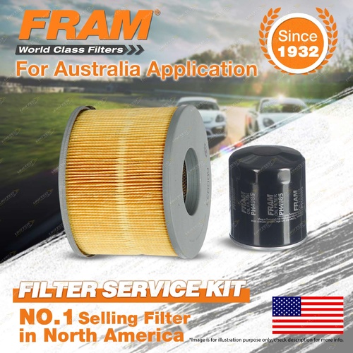 Fram Oil Air Filter for Toyota Hilux RZN147 RZN149 RZN154 169 Landcruiser Prado
