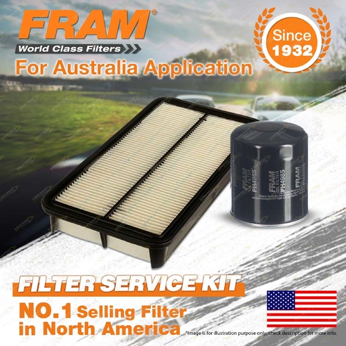 Fram Oil Air Filter Kit for Toyota Camry VZV20 I-II V6 2.5L 2VZ-FE4 06/1988-1993