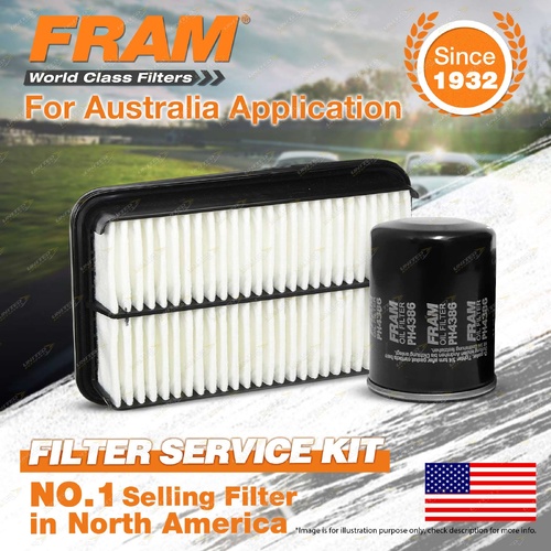 Fram Oil Air Filter for Toyota Celica ZZT231 4cyl 1.8L 2ZZ-GE 11/1999-03/2006