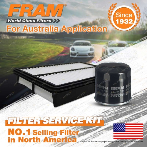 Fram Oil Air Filter Kit for Mazda Cx-5 KE Mazda 3 BL BM 6 GJ 4cyl 2.5L 2L Petrol