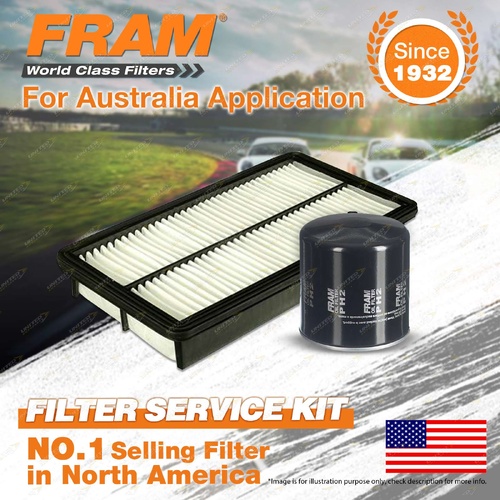 Fram Oil Air Filter for Mazda Mpv LW V6 2.5L 3L Petrol MZ AJ 1999-2002 2002-2003