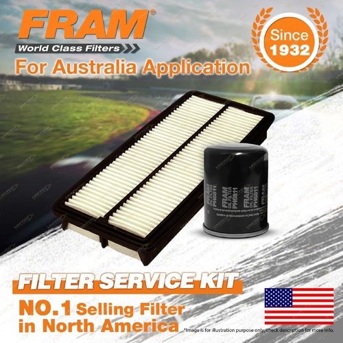 Fram Oil Air Filter for Honda Accord 40 Series CM V6 3L Petrol J30A4 2003-2008