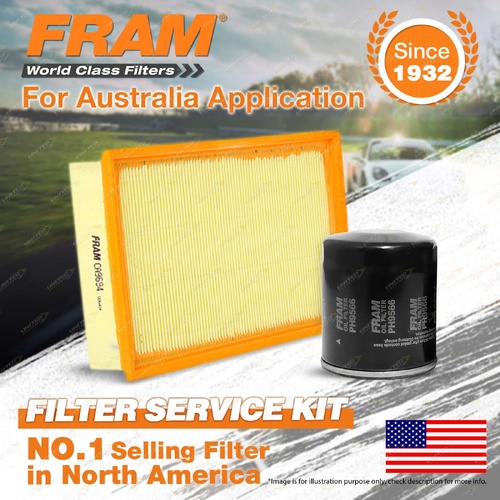 Fram Oil Air Filter Service Kit for Ford Focus LT Cabriolet 4cyl 2L C307 07-10