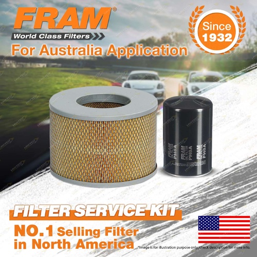 Fram Oil Air Filter for Toyota Landcruiser FJ40 FJ45 FJ55 6cyl 6cyl 3.9L 4.2L
