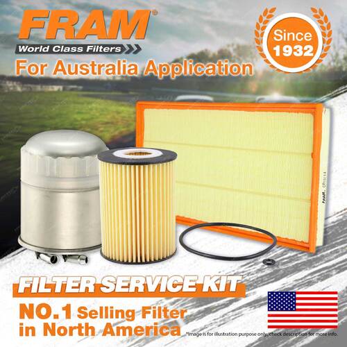 Fram Oil Air Fuel Filter Service Kit for Mercedes Benz Vito 115 W639 W639