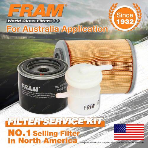 Fram Oil Air Fuel Filter Service Kit for Suzuki St90 ST90 St90K St90V 1979-1985