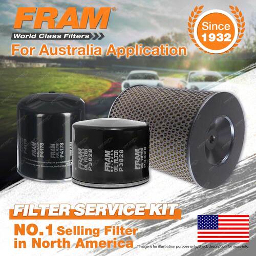 Fram Oil Air Fuel Filter Service Kit for Isuzu Elf 250 NPR57L Nkr150 NKR58