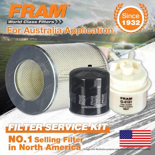 Fram Oil Air Fuel Filter Service Kit for Toyota Stout RK110 RK111 1979-1986