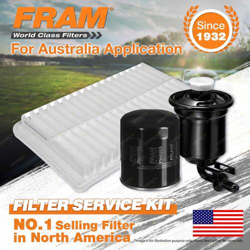 Fram Oil Air Fuel Filter Service Kit for Lexus Es300 MCV30R 10/2001-2005
