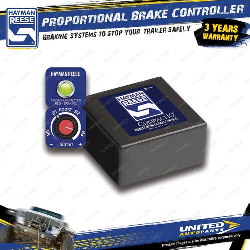Hayman Reese Proportional Brake Controller Compact IQ Black Matt Finish 06000
