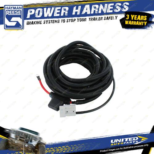 Hayman Reese Power Harness Front Battery With Anderson Plug 50amp Black 05015