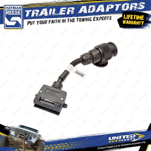 Hayman Reese Trailer Adaptor 13 Pin to 7 Pin Adaptor - Electrical & Wiring
