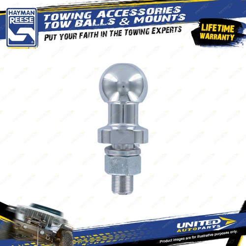 Hayman Reese Towing Accessories Tow Ball - Flat Sided 70mm - Rated to 4500kg