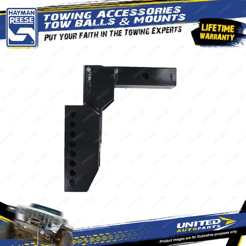 Hayman Reese Towing Accessories Adjustable Ball Mount Shank - 150mm Drop