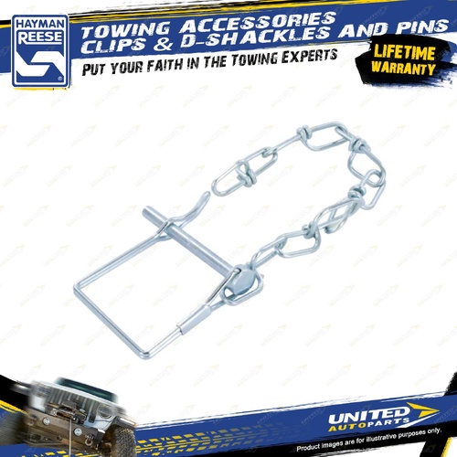 Hayman Reese Towing Accessories Pintle Pin & Clip - Secure Pintle Hook to Towbar