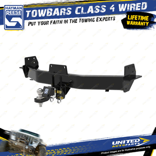 Hayman Reese Class 4 Wired Heavy Duty Towbar for Isuzu MU-X 5DR SUV 2021-On