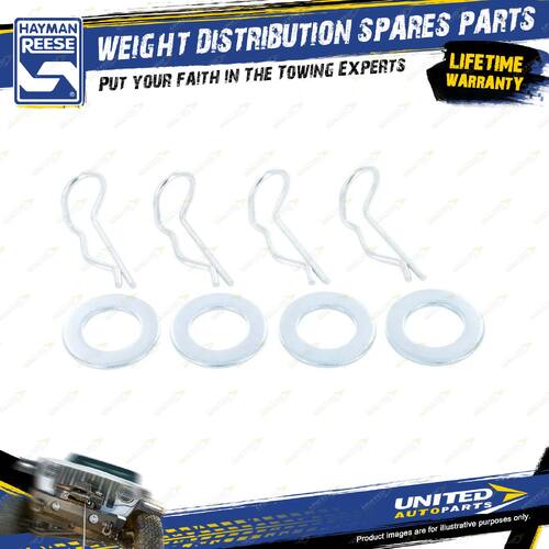Hayman Reese Weight Distribution Spares Parts Spring Bars - Fitting Kit 04157