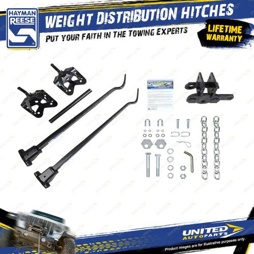Hayman Reese Weight Distribution Hitch 600lb/275kg - 28" Bars No Shank 76002F-NS