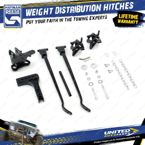 Hayman Reese Weight Distribution Hitch 800lb 28"Truncated Bars&Cam Washer 78002F