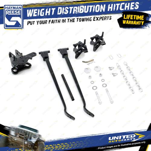 Hayman Reese Weight Distribution Hitch 800lb - 28" Spring Bar No Shank 78002F-NS