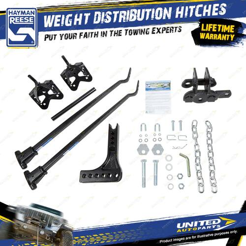 Hayman Reese Weight Distribution Hitch 800lb 30" Truncated Bar&Cam Washer 78003F
