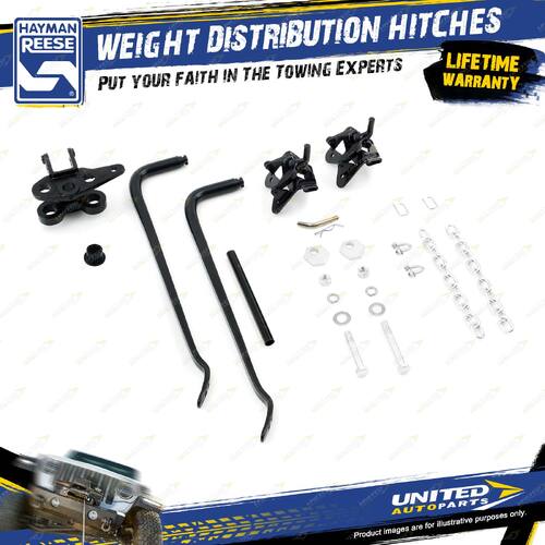 Hayman Reese Weight Distribution Hitch 800lb - 30" Round Bars No Shank 78003-NS