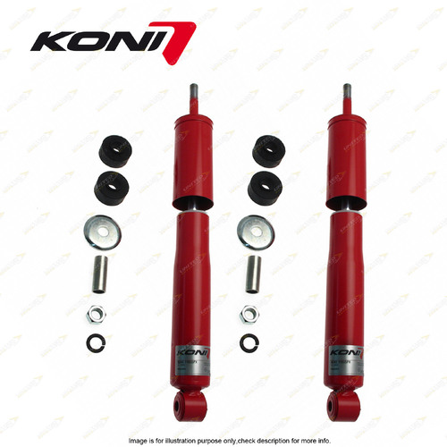 2x Front KONI Heavy Track Gas Shocks for Toyota Landcruiser HDJ UZJ 100 Series