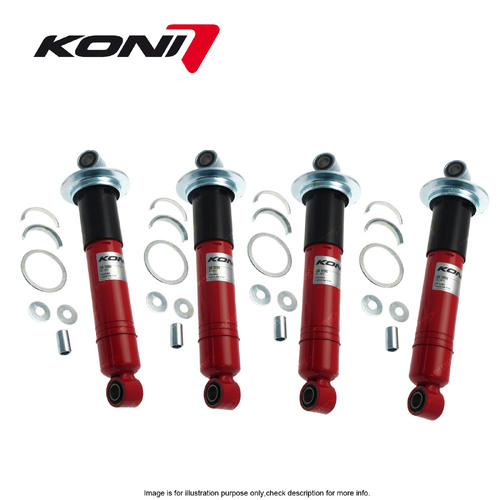 4 Rear KONI Classic Adjustable Shock Absorbers for Daimler Double six Sovereign