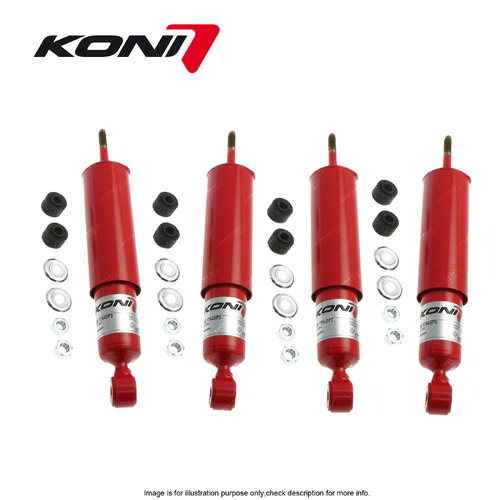4 x Rear KONI Classic Adjustable Shock Absorbers for Renault Alpine A108 A110 R8